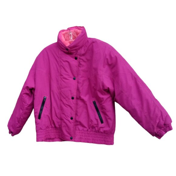 Mixed Blues vintage puffer jacket sz L - Picture 1 of 16